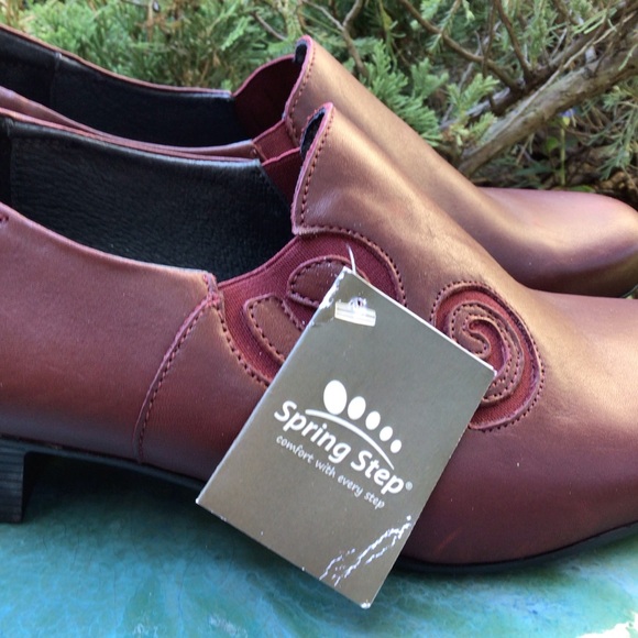 Spring Step (38) WOMEN’S Manila Clog Leather slip-on. Imported, NWT - Picture 8 of 8